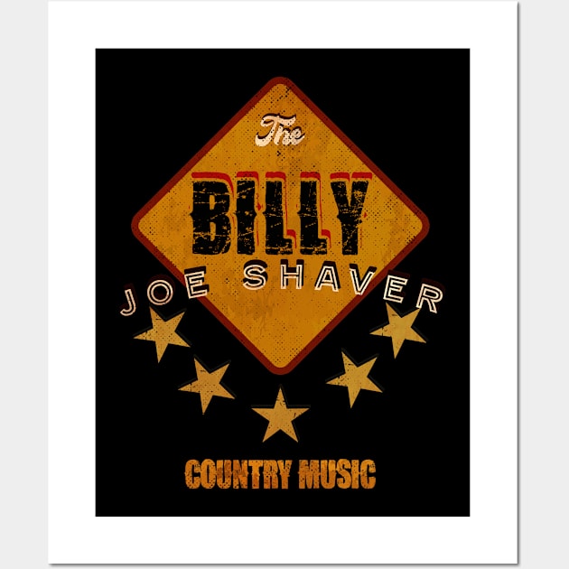 Billy Joe Shaver Wall Art by Kokogemedia Apparelshop